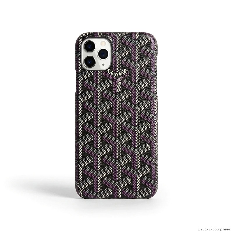 Goya classic monogram iPhone case