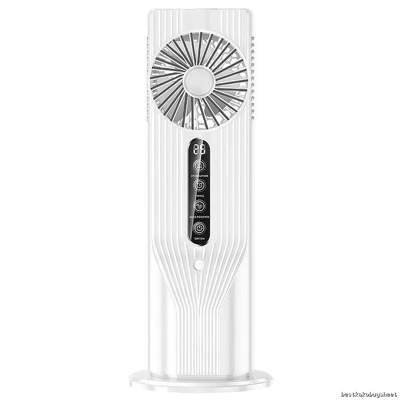 Handheld Cooling Handheld Turbo Fan White English Packaging