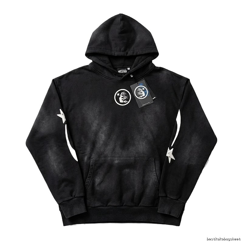 Hellstar dark style black hoodie