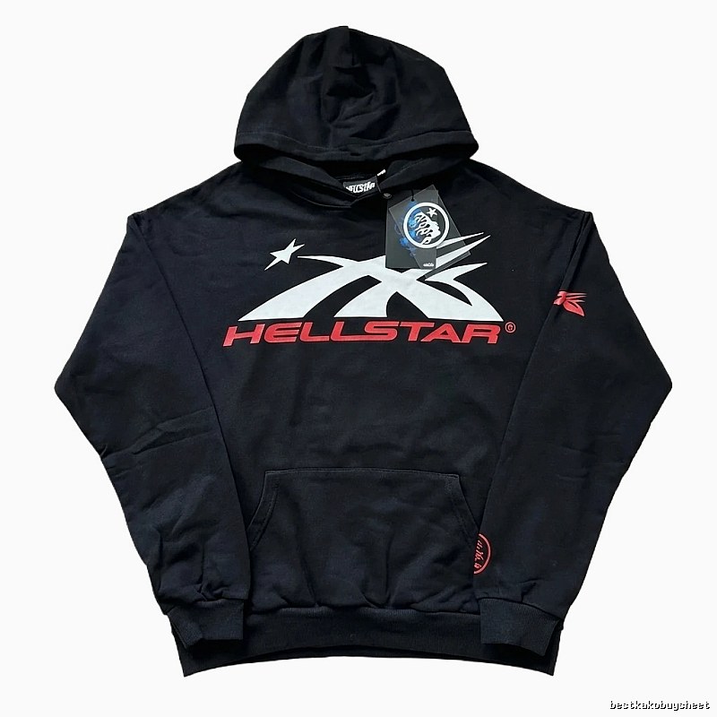 Hellstar Printed Trendy and Cool Black Sweatshirt