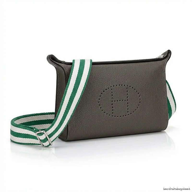 Hermes Constance retro-style grey bag