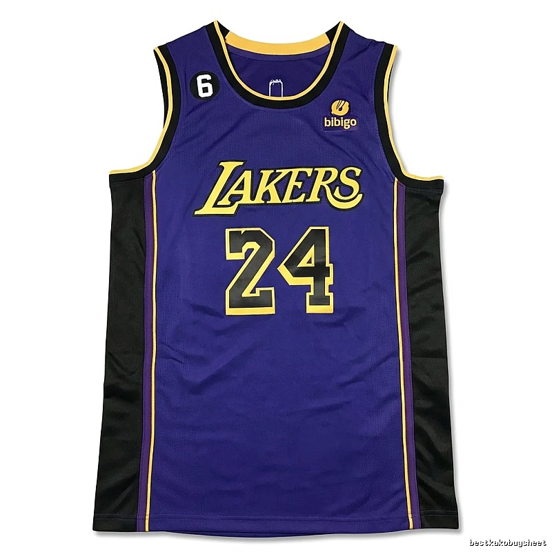 Kobe Lakers retro-style jerseys
