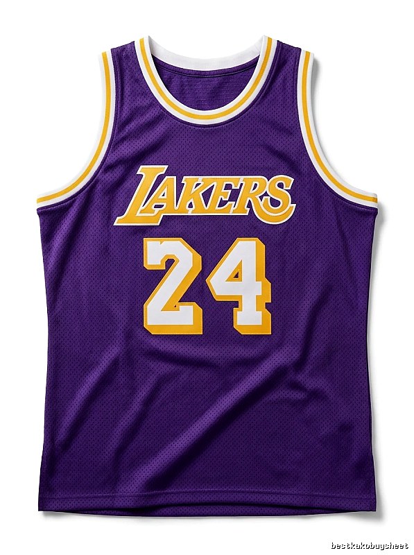 Kobe Lakers retro-style jerseys