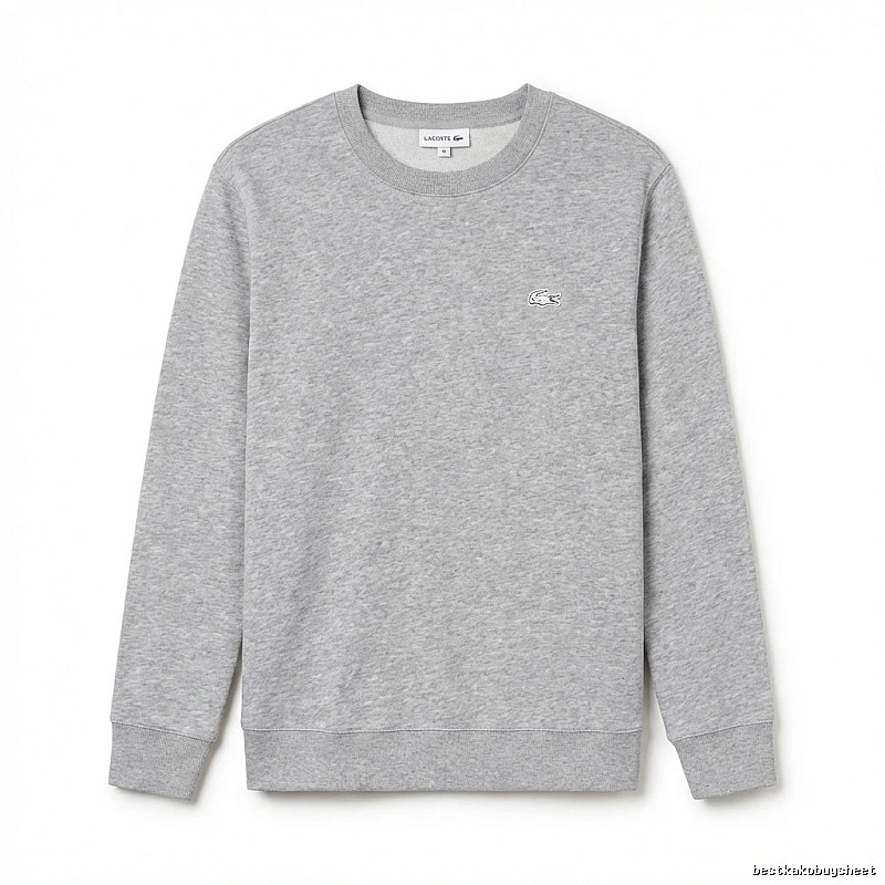 Lacoste basic simple grey sweatshirt