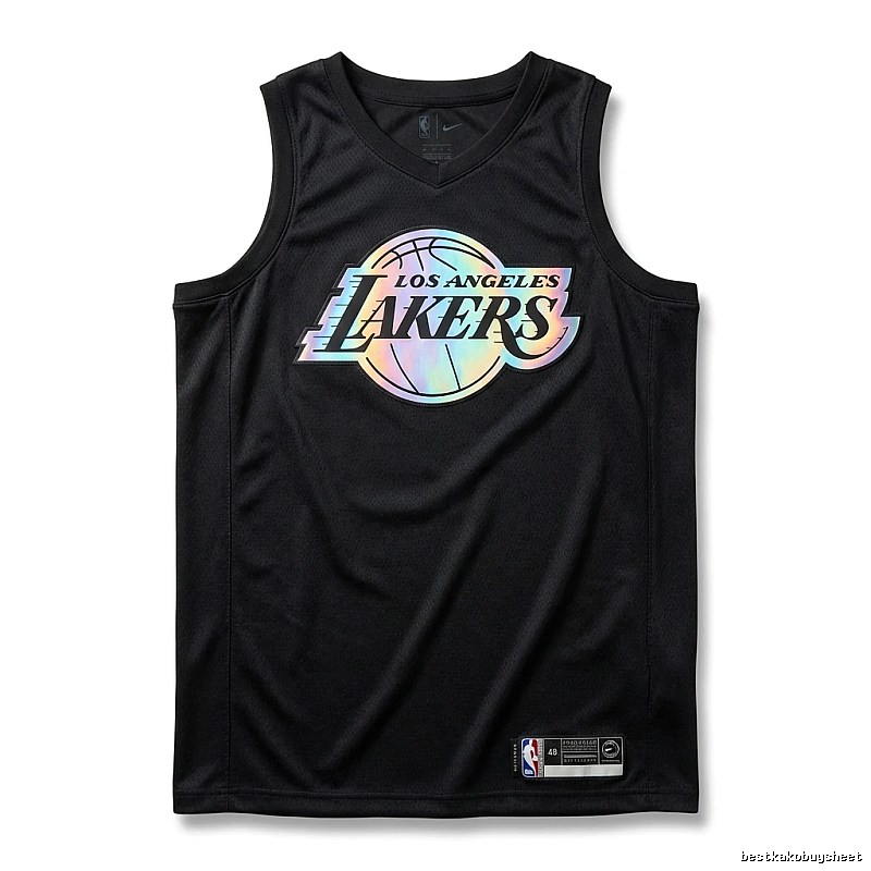 LBJ Lakers black trendy brand vest