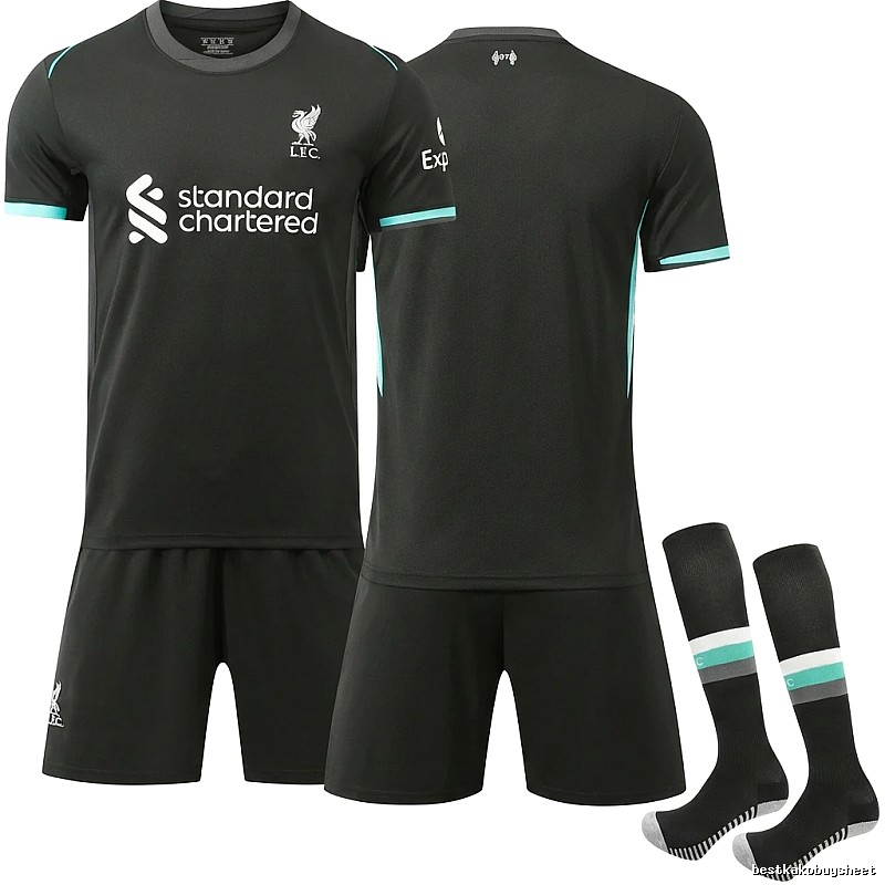 LFC sporty black jersey set