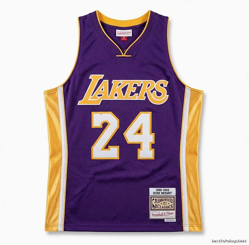 Los Angeles Lakers Kobe Bryant's No. 24 jersey