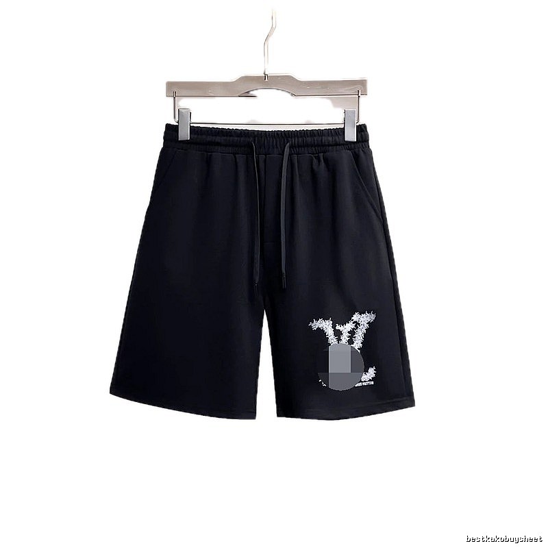 Louis Vuitton Printed Casual Black Shorts