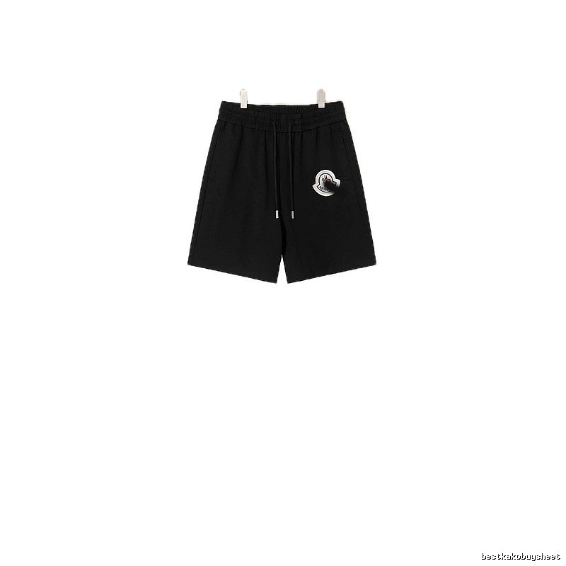 LV casual style black shorts