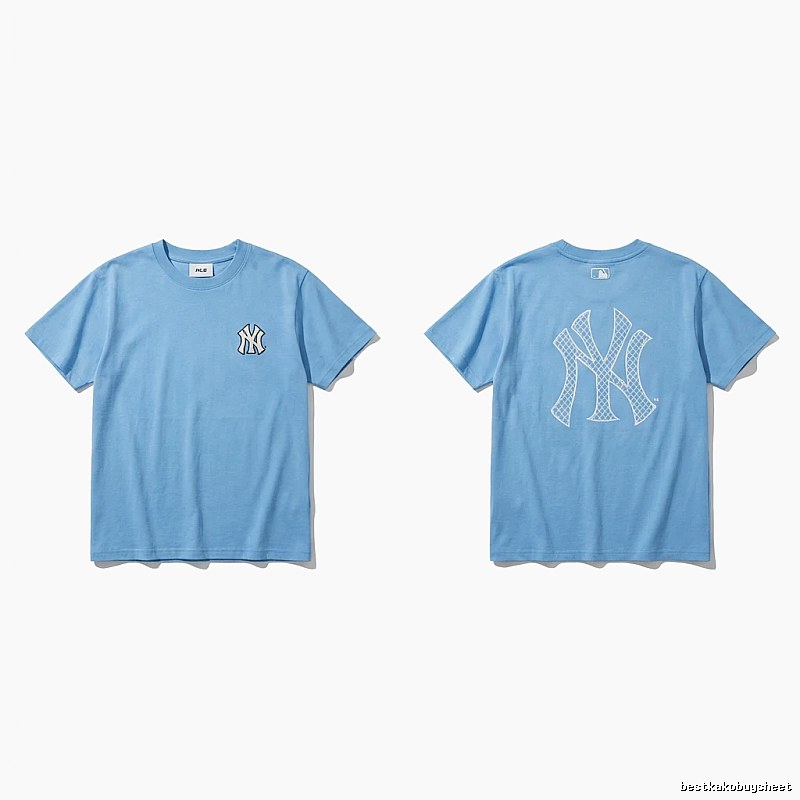 MLB Classic Simple Style Blue T-shirt