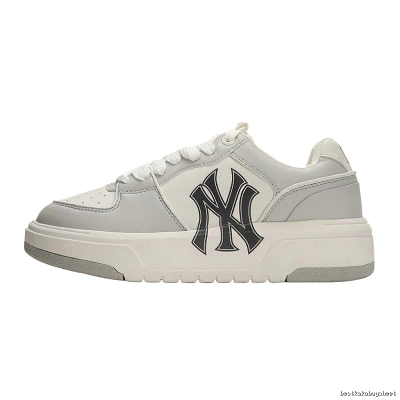MLB NY Series Vintage Style Gray and White Shoes