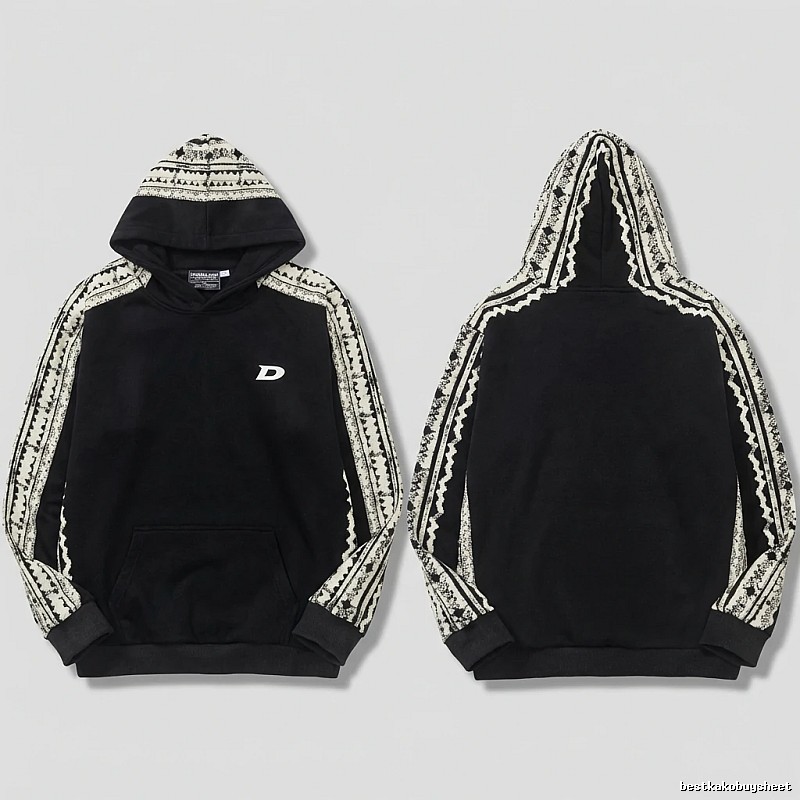 MLB retro style black hoodie