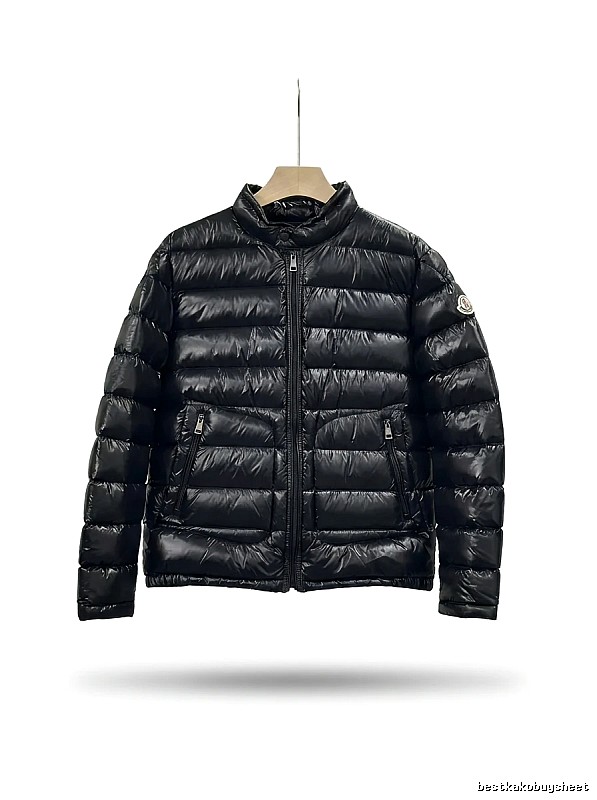 Moncler black fashionable down jacket