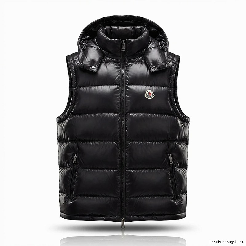Moncler Black Trendy and Cool Down Vest