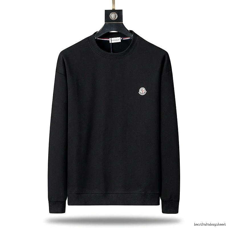 Moncler classic simple black sweatshirt