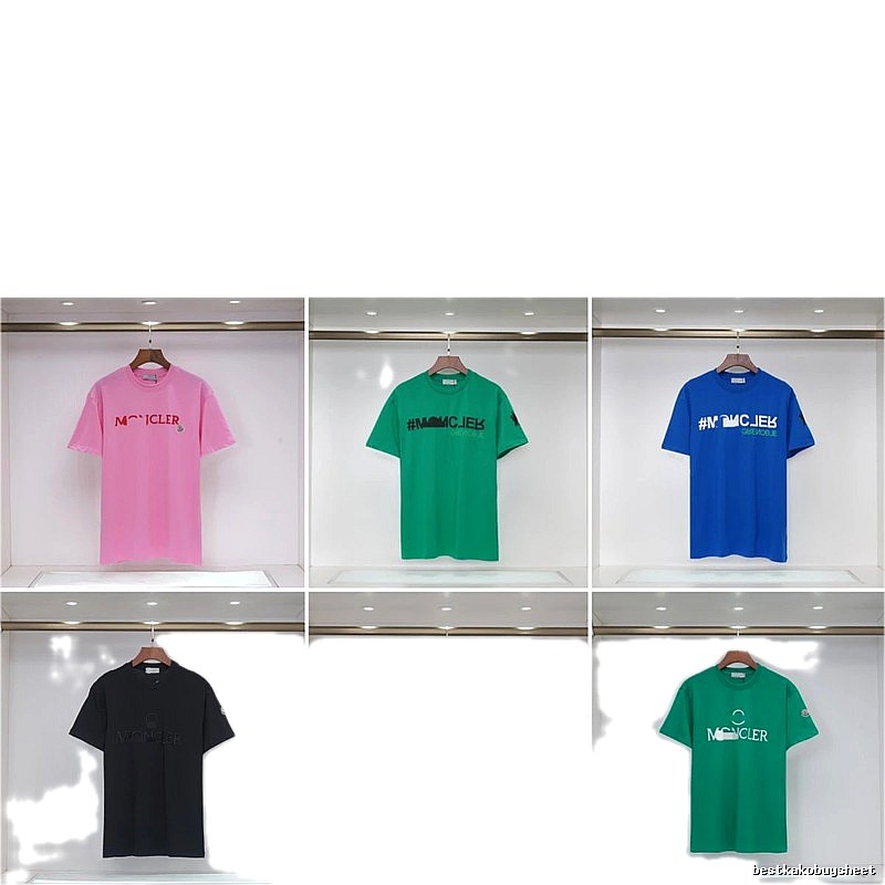 Moncler Co-branded Trendy Style Multi-color Short-sleeve T-shirt