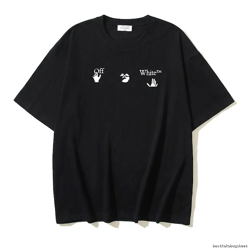 Off-White Gesture Print Style T-shirt
