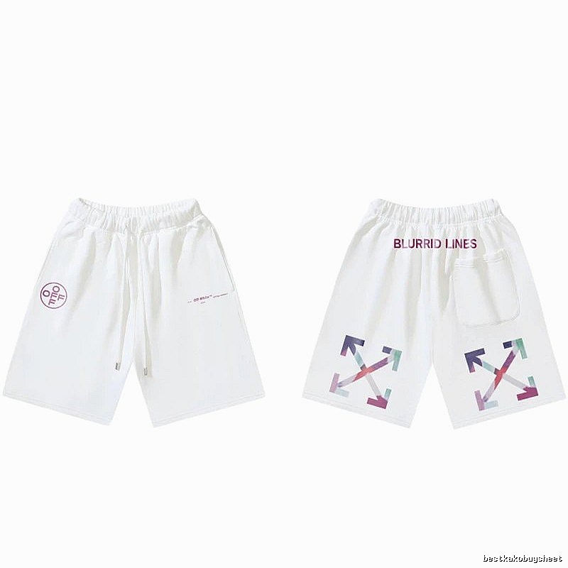 Off-White Style 026 Trendy Brand White Shorts