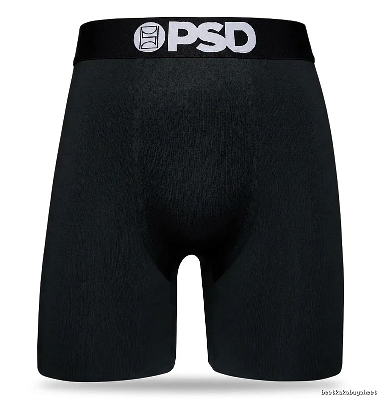 PSD Men's Simple Style Black Shorts