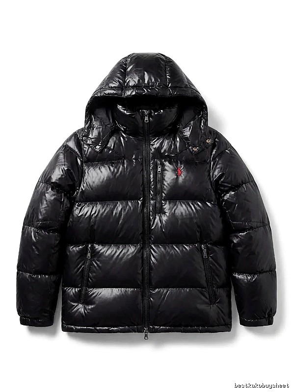 Ralph Lauren black trendy brand down jacket