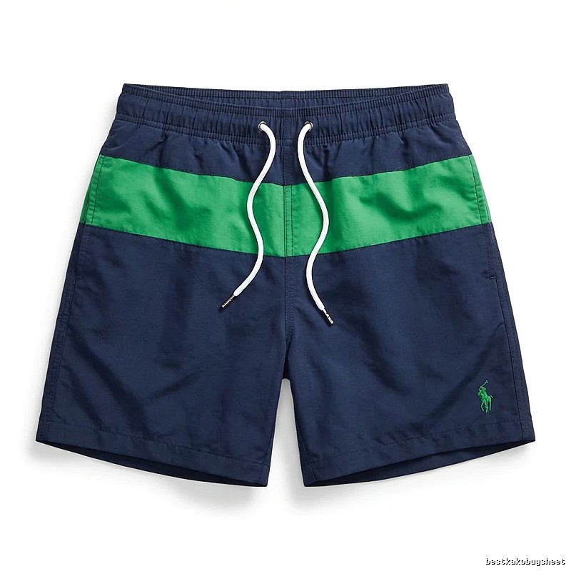 Ralph Lauren Color-Block Casual Shorts