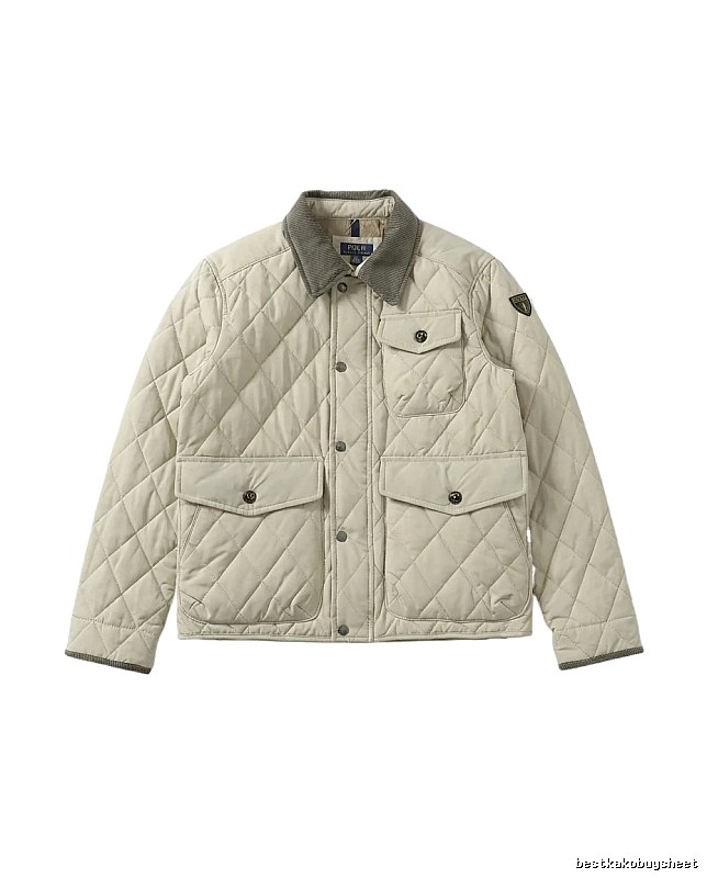 Ralph Lauren quilted retro-style cotton jacket