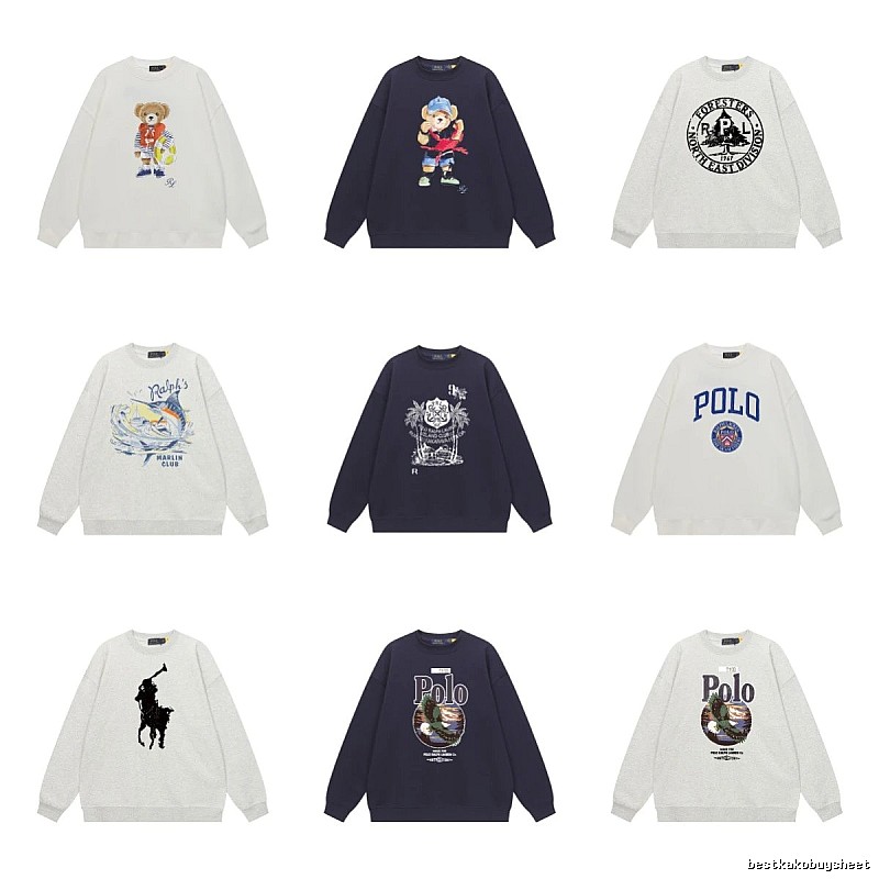 Ralph Lauren retro-style sweatshirt