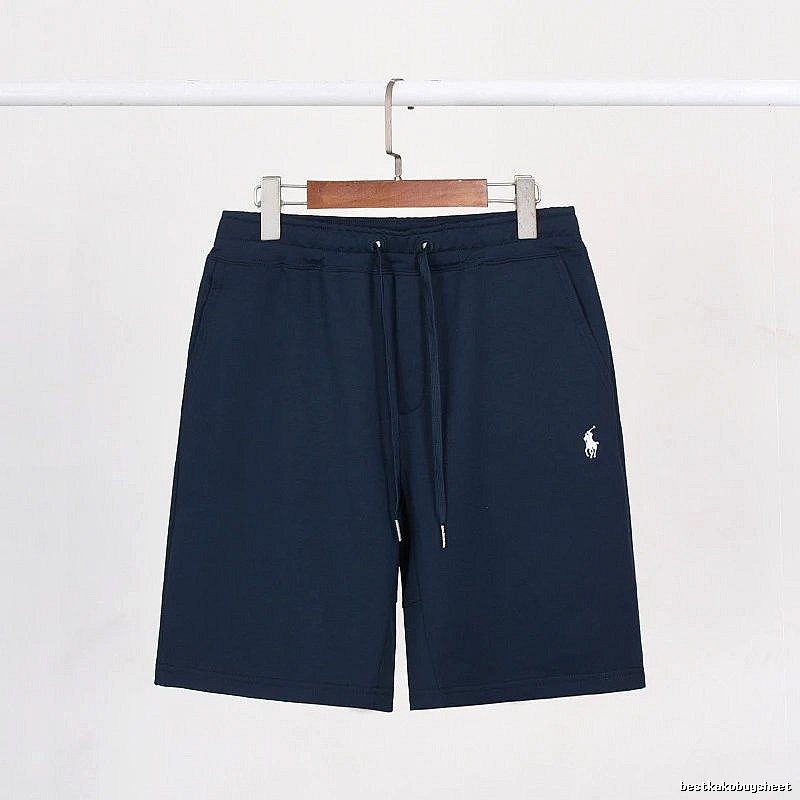 Ralph Lauren Streetwear Sweat shorts Gray Drawstring Small with Logo Accent