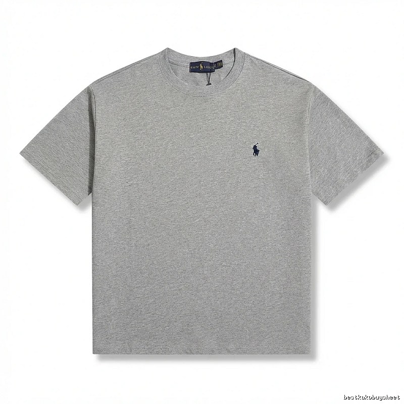 Ralph Lauren's classic and simple style gray T-shirt.