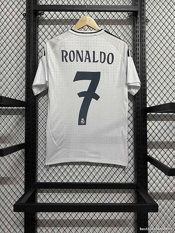 Real Madrid Streetwear Home soccer jersey White Real Madrid with Logo Accent Select Edition