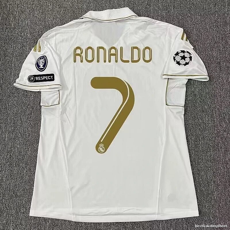 Real Madrid Urban Retro Teka soccer jersey White Retro Football with Casual Appeal