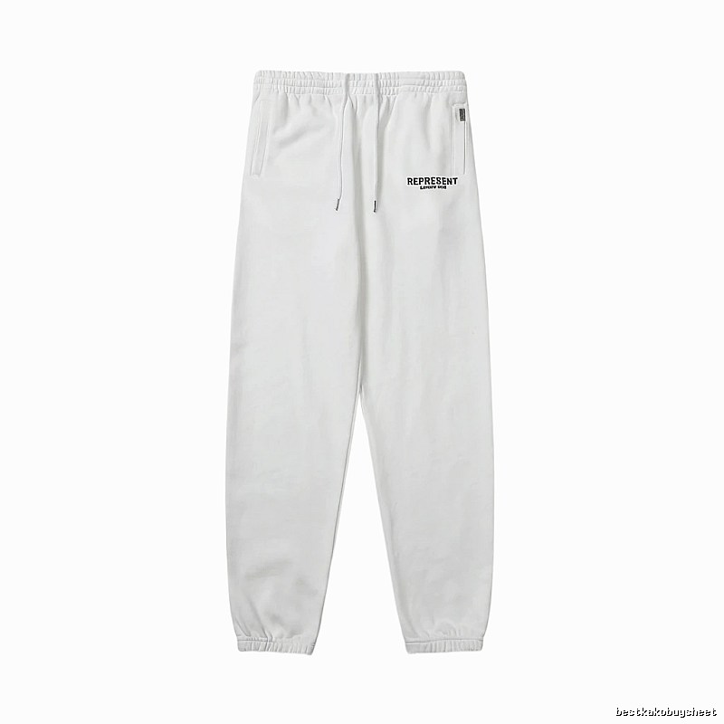 REPRESENT Basic White Sweatpants