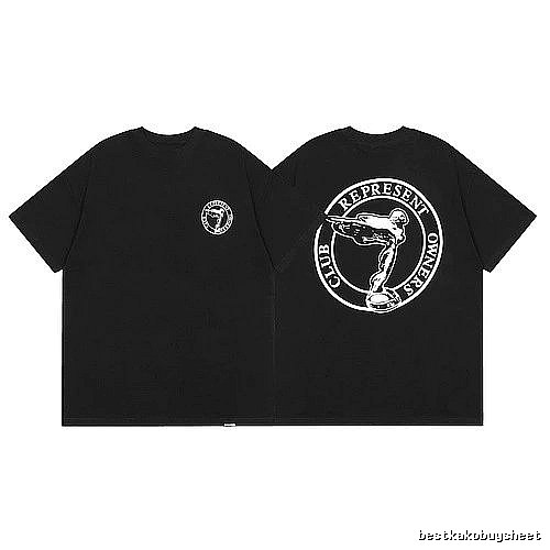 Represent Black Style 822 Owners Club T-Shirt Match Day Logo