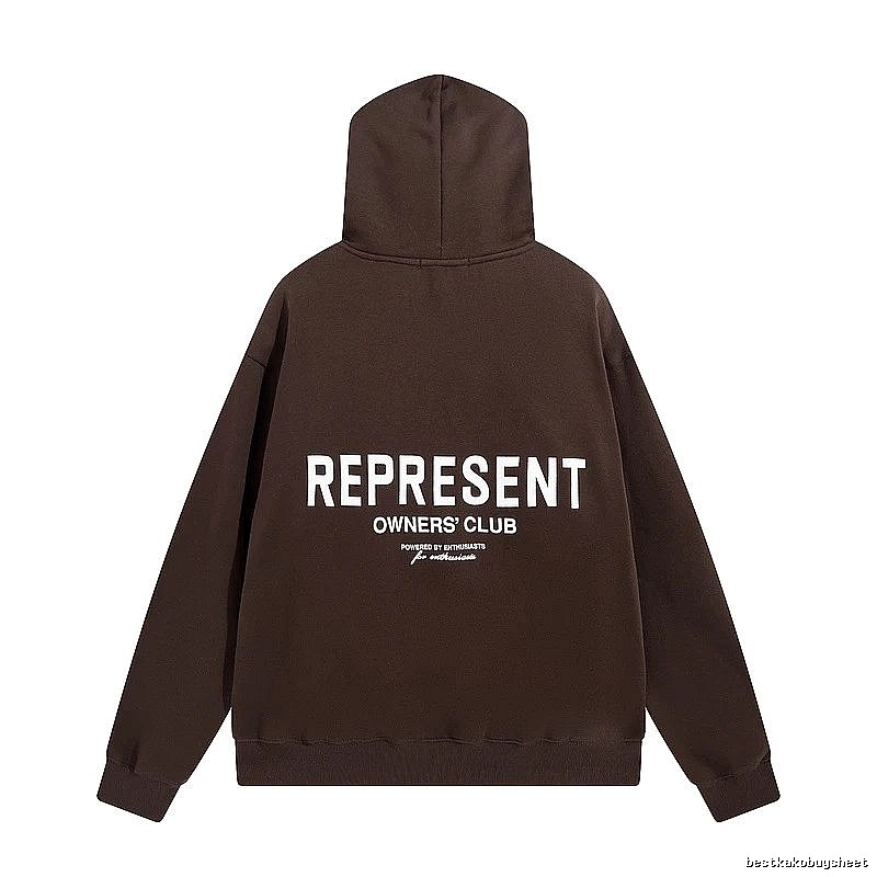 Represent Lightweight Owners Club hoodie Navy Large Represent for Trend Styling