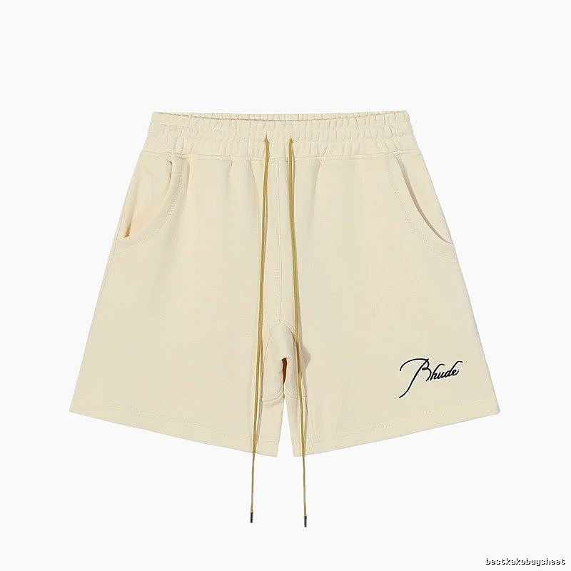 RHUDE Casual Style Beige Shorts