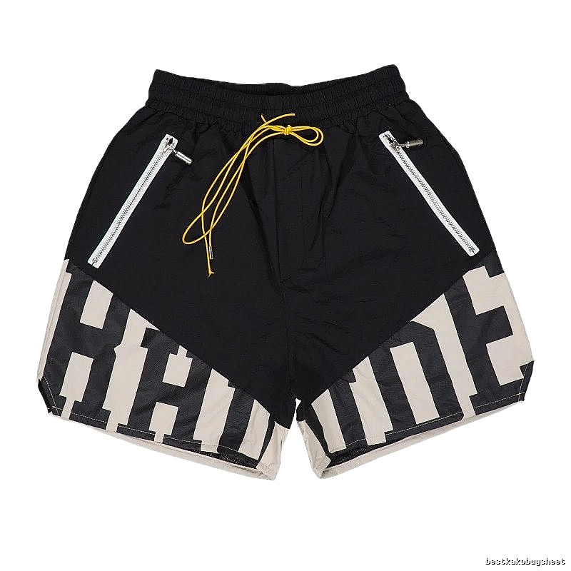 RHUDE letter trendy brand style shorts