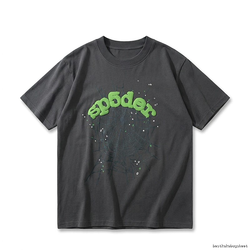 Sp5der Dark Style Black T-shirt