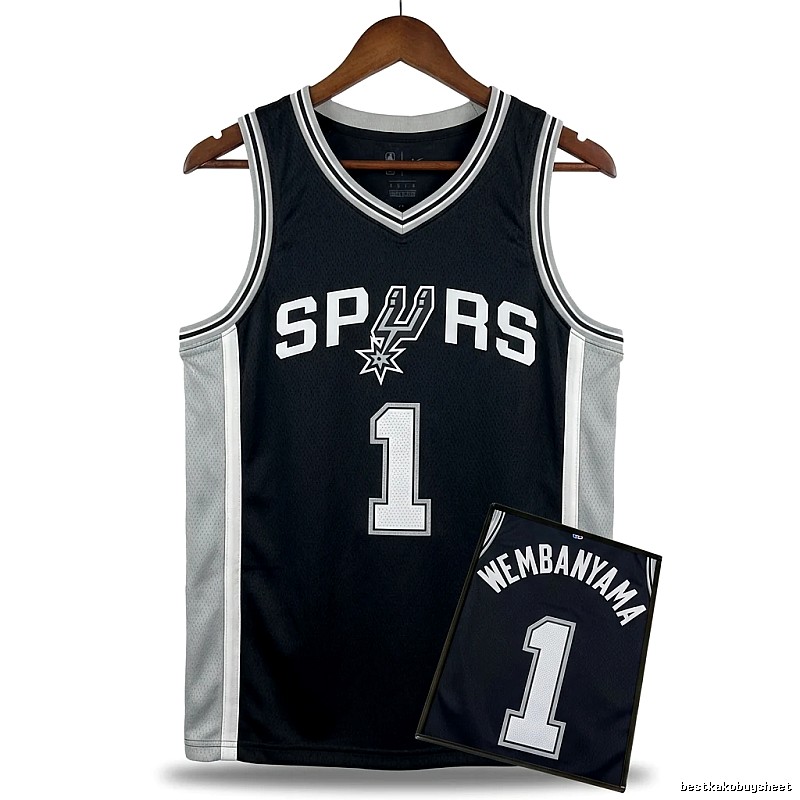 Spurs' Wembanyama-style jersey