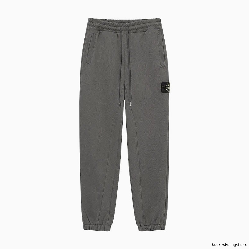 StoneIsland Compass Badge Street Style Grey Sweatpants