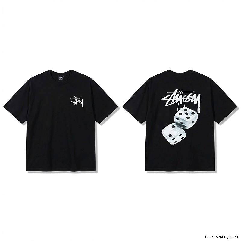 Stussy Dice Style Black T-shirt