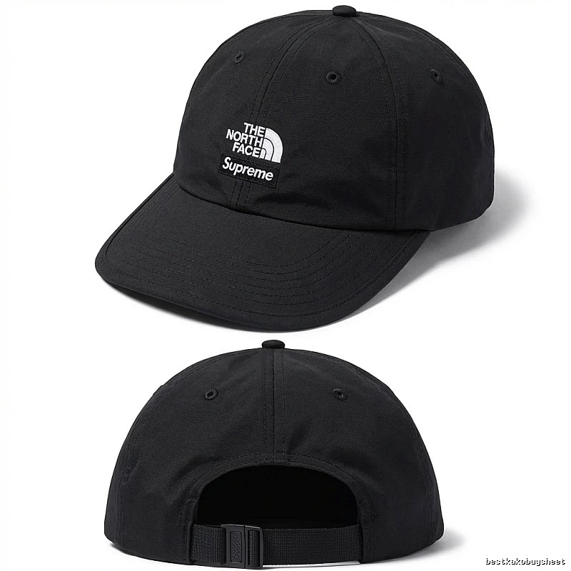 Supreme Co-branded Black Baseball Cap