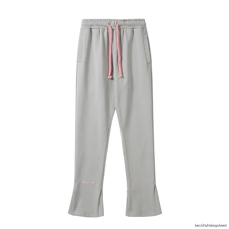 SynaWorld Casual Light Gray Long Pants