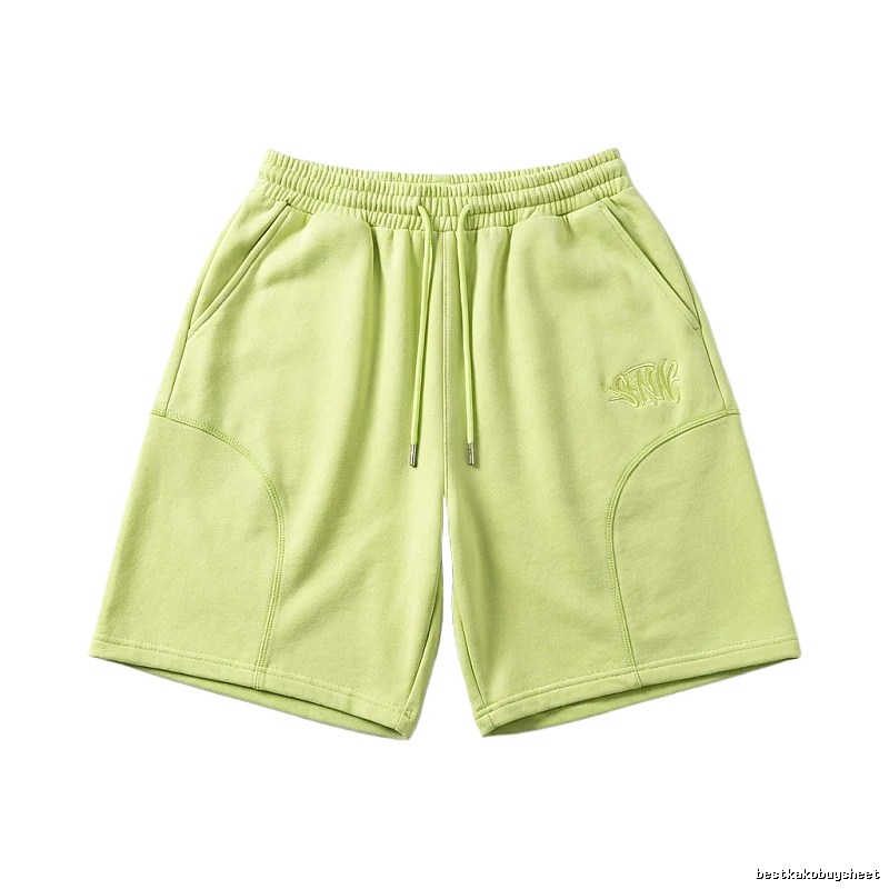 SynaWorld casual light green shorts