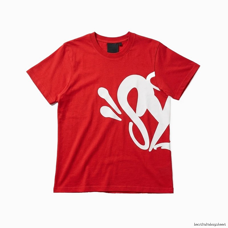 SynaWorld Graffiti-style Red T-shirt