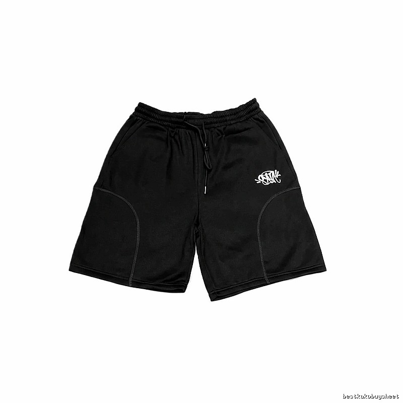 SynaWorld trendy and cool style black shorts