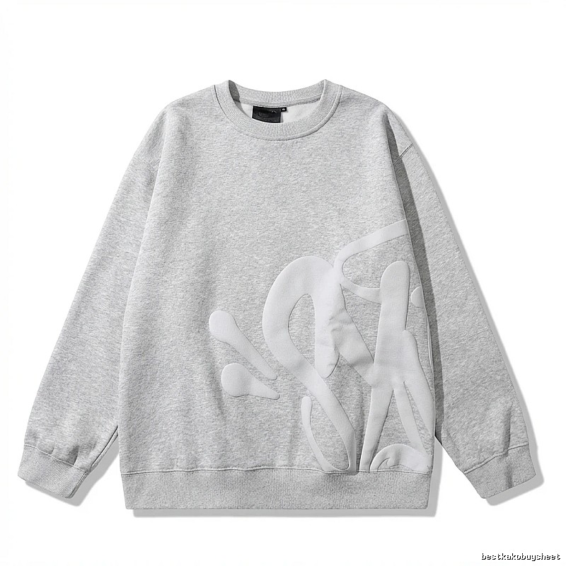 SynaWorld Trendy Cool Gray Sweatshirt