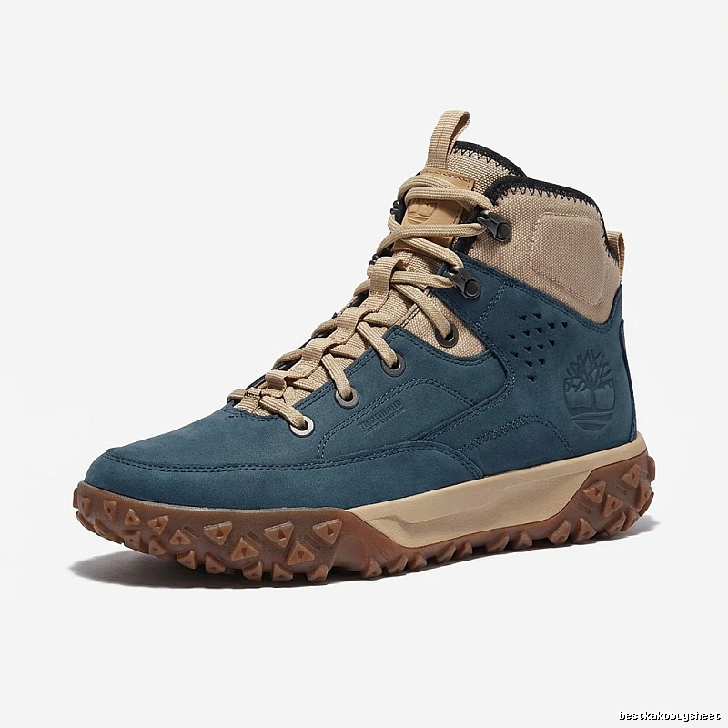 Timberland Outdoor High - Top Dark Blue Boots