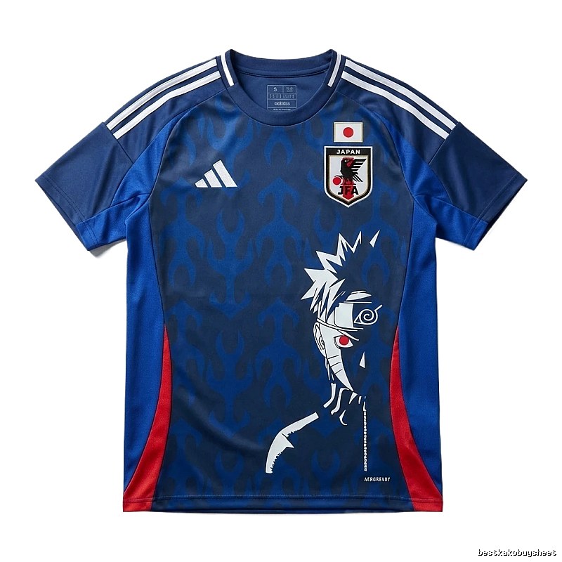 Tokyo Ghoul anime-style blue jersey