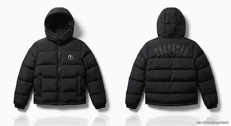 Trapstar Black Trendy and Cool Down Jacket