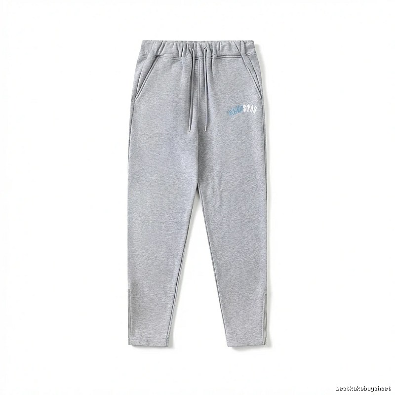Trapstar minimalist light gray sweatpants